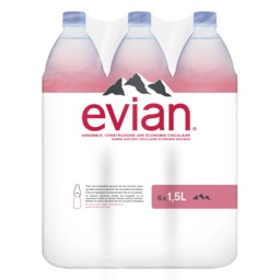 Eau Minerale Evian Pack De 615l Aucune Consulter Nous