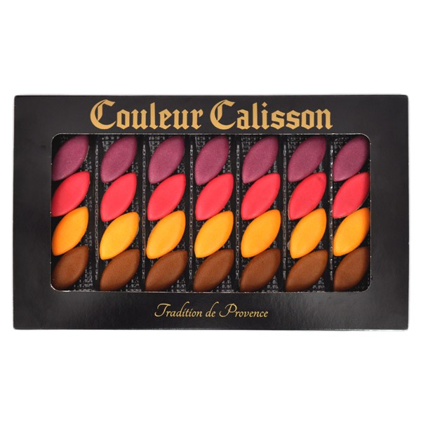  Confiserie Calissons Pays D'aix En Provence - produits sucrés destockage pour les fetes de fin d'année,  calissons couleur arômatisés de la marque  couleur calisson  fruits et chocolat boites noires 170g différents parfums dates longues excellente affaire ,  cause changement activité.