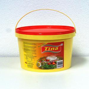  Mayonnaise - conserve semi conserve nous disposons actuellement au port de lomé d'un conteneur de 20 pieds de mayonnaise de marque tina (en pots de 5litres)à prix très abordable. nous pouvons aussi vous en fournir en quantité et à la destination voulue. veuillez nous contacter si intéress&eacu