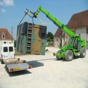  Abri Mobile Pour Produits Phytosanitaires - matériels machines fabricant d'&eacute;quipements militaires nous d&eacute;stockons nos mat&eacute;riels ------ shelter 10' iso - ----constitu&eacute; de parois isol&eacute;es,  parfaitement &eacute;tanches,  sandwich aluminium et pvc expans&eacute; de 53 mm d'&eacute;paisseur,  coll&eacute;es et soud&eacute;es par soudu