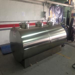  Citernes Et Réservoirs Pour L'industrie Laitière - matériels machines nous disposons d'une collection de citernes et de r&eacute;servoirs pour l'industrie laiti&egrave;re made in spain. --aisi 304 acier inox.  