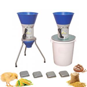  Moulin Électrique 200 Kg/heur - matériels machines broyeur à marteaux de 200 kg/heur, --moulin à céréale pour la consommation humaine et animaux avec couteau en acier galvanisé,  monté sur des jambes ou des conteneurs métalliques farines de 50-l en plastique, emballages en carton avec des protecteurs d'i