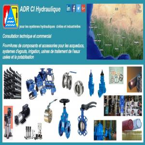  Systèmes Hydrauliques - matériels machines notre société est représentative pour la côte-d'ivoire certains dellle principaux fabricants italiens de pompes submersibles,  les usines de traitement des eaux usées,  des raccords,  des compteurs pour l'eau potable. automatisation et de contrôle à distan