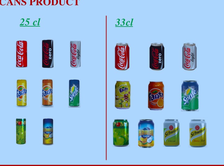  Coca Cola Products For Africa - boissons non alcolisée nous avons à disposition des produits de la marque coca cola  en canettes 25 et 33 cl ( coca cola,  fanta,  sprite,  schweppes ) pour expédition en conteneurs hors sénégal--prix attractifs conditions de vente à discuter pays ouvert sierra leone ghana,  liberia,  cap ver
