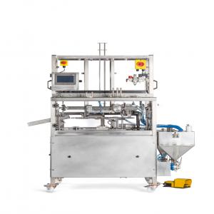  Conditionneuse Yaourts - conditionnement société française qui conçoit et fabrique des conditionneuses automatiques pour produits laitiers. -- notre conditionneuse à yaourt phare ! --elle est spécialement dimensionnée pour les éleveurs laitiers afin de pouvoir fabriquer leurs propres 