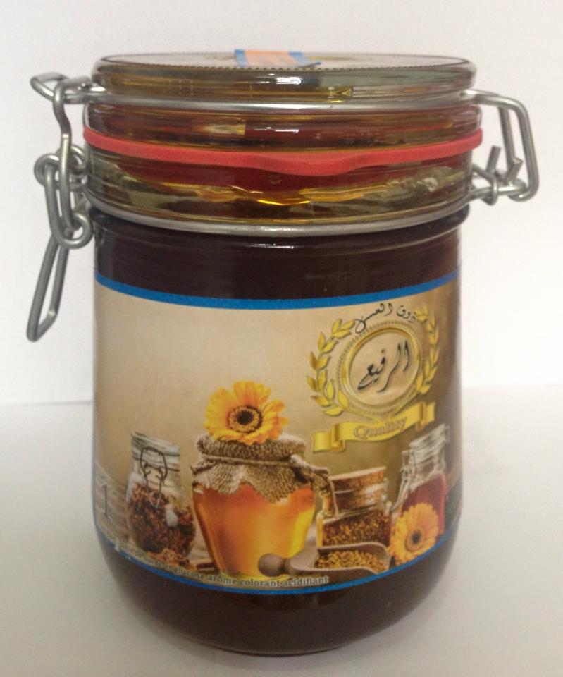  Préparation De Miel - produits sucrés préparation de miel aux herbes aromatiques--1 kg ,  conditionnement en bocal en verre,  fermeture mécanique.
