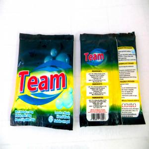  Lessive En Poudre - hygiene entretien lessive en sachet - team--13 % de matières active--sachets de 30 gr--cartons de 156 sachets--5580 cartons par containers de 40’--