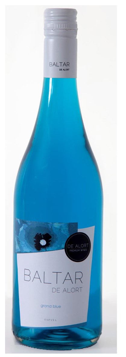  Vins D'espagne - vins baltar de alort gran blue.--blue wine frizzantes --
