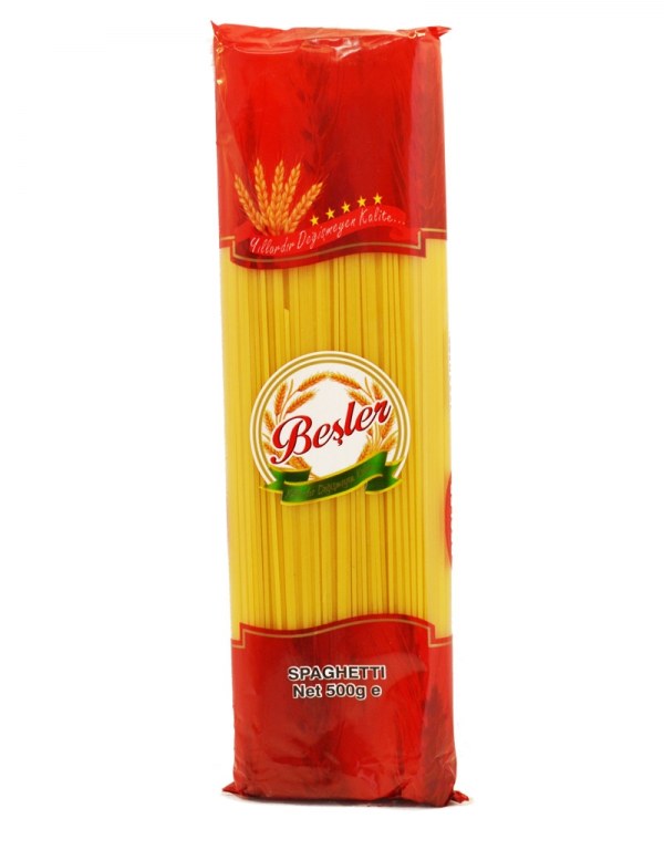  Spaghetti Semoule De Ble Dur 500grammes - patisserie spaghetti semoule de blé dur 500 grammes de très bonnes qualité et a bon prix 0, 4 euro/kg ou 0, 2 euro/500 grammes --quantité minimum - un conteneur --mode de payement - payement avant chargement  --livraison - afrique oust dans 15 jours --dans l'attente de vos commandes v