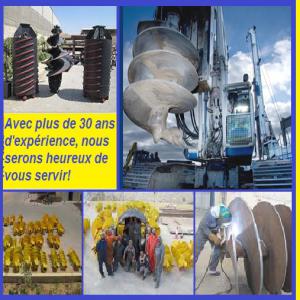  Vente D'outils De Forage De Haute Qualité - matériels machines nous sommes une soci&eacute;t&eacute; canadienne qui fournit toute sorte d'outils de forage qui comprend- augers seaux,  tonneaux base,  endiguer cfa,  hexagon cfa pour les mini-pieux,  tari&egrave;res d'enquete du site,  soumettre augers de trou et main augers.----nous offrons une gamme de haute qualit&