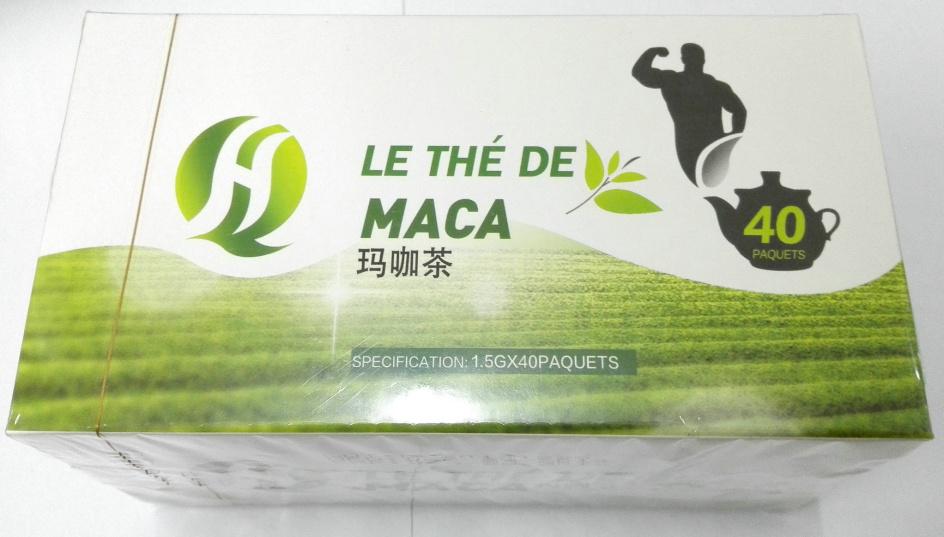  The De Maca(100%bio) - publicité-nouveaux produits hq031 th&eacute; de maca (1, 5g*40 sachets)--prix- 18500fcfa--1. maca est riche en vitamines b1,  b2,  b3,  b6,  c,  e,  min&eacute;raux et oligo-&eacute;l&eacute;ments,  acides amin&eacute;s,  acides gras insatur&eacute;s et om&eacute;ga 3, 6 9 