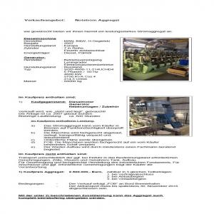  Atelier De Recyclage Papiers, Cartons Et Plastiqu - matériels machines une presse horizontale de 150 tonnes liage automatique  compl&egrave;te de marque sacria   saphir type 2000                                           --un broyeur a papiers de marque jovisa 60cvx et ses &eacute;l&eacute;vateurs,  bo&icirc;tier de ontr&ocirc;le neuf                                    