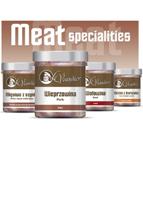  Viandes En Bocaux, Cuisses De Poulet En Bocaux - conserve semi conserve ingrédients- poulet 80% ,  stabilisateur e 451,  e 450iii,  e 452i,  331iii e,  e agent d épaississement 407,  amidon modifié,  exhausteur de goût e621,  arômes,  antioxydant e316,  farine de maïs,  sel,  conservateur e 250,  l'eau