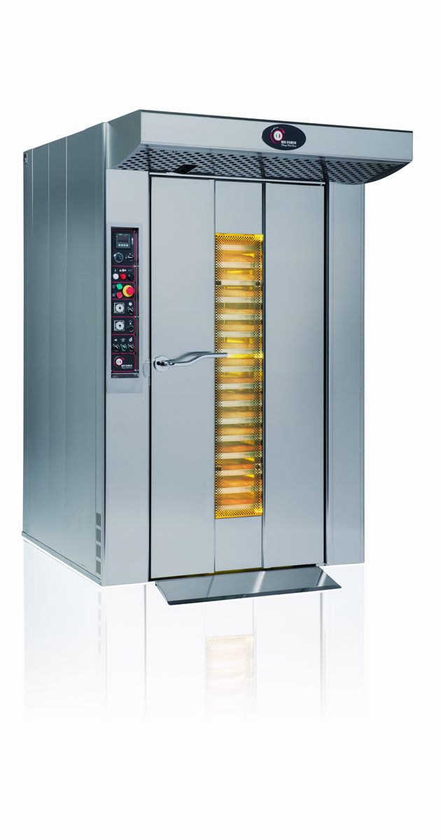  Fours Rotary - matériels machines fours rotary --haute qualité--le four rotatif rm garantit une parfaite uniformité de la cuisson,  pour tout type de produit,  de la première à la dernière feuille de cuisson. pour le chauffage,  vous pouvez utiliser des combustibles liquides ou gazeux et sur demande l