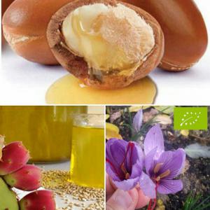  Argan Figue De Barbarie Safran - huiles nous sommes une société marocaine exportatrice de l'huile cosmétique d'argan & figue de barbarie pression à froid et de leurs dérivés --nous exportons en vrac ou conditionné,  huile d’argan & huile de figue de barbarie 100% bio,  certifié é