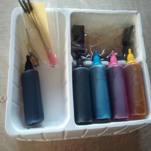  Lot Recharge Cartouche Imprimante Jet D'encre - matériels machines 30 ml universel recharge colorant encre information---nom du produit- universel recharge colorant encre--recharge pour- rechargeable cartouche d'encre--volume- 30 ml/bouteille--couleur- bk c m y--30 ml universel recharge colorant encre caractéristique---1. 100% compatible avec toutes les impr
