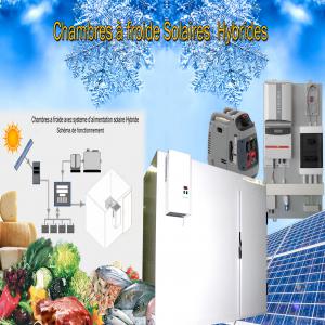  Chambres Froide Solaires Hybrides - energie renouvelable dans notre programme de valorisation des petites villages rurales africains ,  nous sommes à vous présenté nôtres chambres a froide solaire hybride.-- --ces chambres a froide avec un fonctionnement hybride solaire ont été conçus exclusivement selon les 