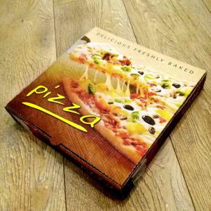  Boite Pizza Imprimée Diverses Tailles - conditionnement boite à pizza imprimée - diverses tailles--cet emballage à pizza est résistant à la chaleur. la boite à coins carrés permet un montage simple et rapide. cela vous fera gagner du temps. la boite à pizza imprimée  est soft et écolog