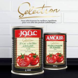  Double Concentré De Tomate 400gr 28% Brix - conserve semi conserve le groupe  vous propose ses produits fabriqu&eacute;s soigneusement et 100% naturels.--