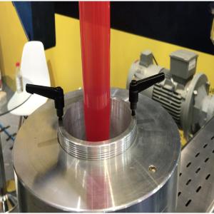  Extrudeuse De Film Pour L'essai Des Matières Prem - matériels machines possibilité de vérifier la qualité des regranulés,  avant production à l'échelle industrielle. pour tester les matières premières et les recettes 0, 5-3 kg / heure.----configuration de la ligne technologique---- extrudeuse monovis de laboratoire 