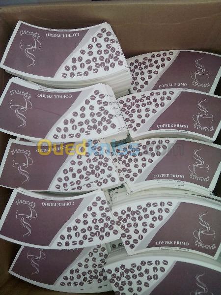  Éventail Pour Gobelet En Papier - Industrie exploitation recherche offre pour un container de 20 pieds à savoir 21 tonnes emballées dans le sac tissé imperméable afin de rentabiliser le fret maritime,  répartis comme suit---14 tonnes pour le 7 oz (11.20 tonnes segment et 2.8 tonnes matière fond);--07 tonnes pour le