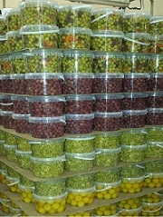 OLIVE DE TABLE HUILE D'OLIVE - conserve semi conserve je suis un producteur d'olives de tables d'excellente qualité,  nous opérons dans la production et le conditionnement d'olives ,  nous pouvons vous fournir des olives à longueur d'année avec une qualité stable. --olives naturel - olives verte,  violette, noir..--olives