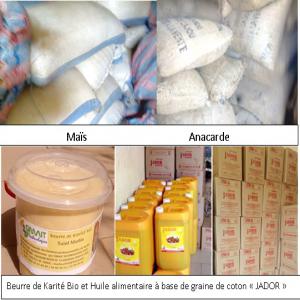  Maïs, Arachide, Cajou, Karité, Sésame, Huiles - matiere vegetale nous fournissons des produits tropicaux bio tels que le maïs,  l'arachide,  la noix de cajou,  le  beurre de karité,  le sésame et les huiles végétales. nos contrats sont traités au cas par cas et selon les besoins du client.
