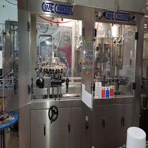  Embouteilleuse Isobarometrique 12 Becs - matériels machines vends 1 embouteilleuse isobarométrique pour boissons gazeuses 2800 blle/h de 2005 de marque cime carredu.--la machine est un tri bloc avec 1 rinceuse 12 becs,  1 remplisseuse 12 becs avec double pré évacuation au co2,  1 capsuleuse arol en couronne 26,  1 pompe à vide pour l