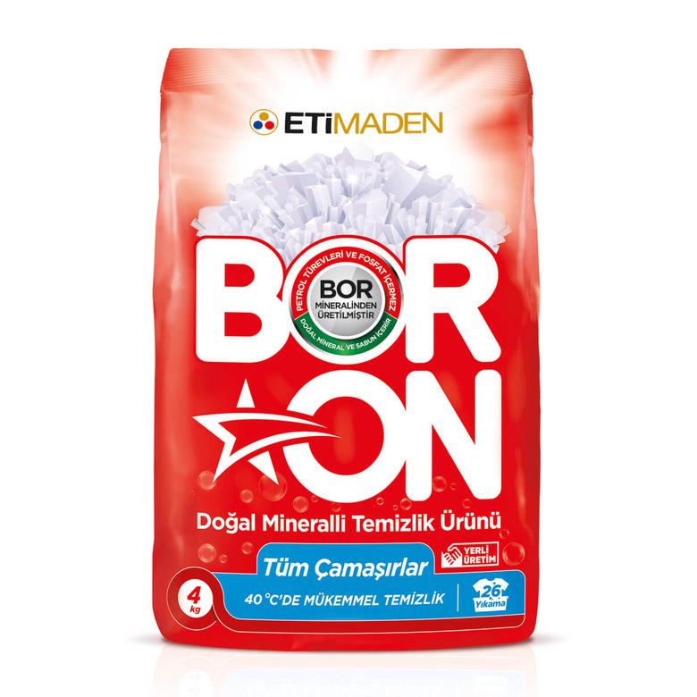 Détergent - hygiene entretien nous cherchons des partenaires pour le détergent boron.--minéral naturel fabriqué avec du bore en turquie.--l'unité pése 4kg ( 1 colis = 5 unités )--une palette e.u prend 30 colis = 600kg--pour plus d'informations veuillez nous contacter.--------