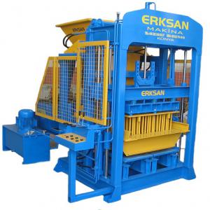  Machine De Blocs Béton - matériels machines machine bloc beton semiautomatique--machine a parpaing--         code- 07 sbm 8.1                         --synergy makina  - turquie --unités de production de parpaing,  bordure,  hourdis,  pavé--origine turquie. ----machine de bloc beton est controlée par un opérateur avec