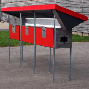  Séchoir Solaire Pour Fruits, Légumes, Plantes - matériels machines le séchoir solaire est composé d'un système de panneaux thermiques solaires positionnés au-dessus des chambres de séchage. --ces panneaux thermiques vont réchauffer l'air grâce aux radiations solaires.--puis cet air chauffé est pulsé vers