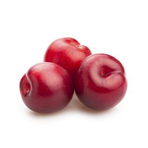  Prunes Rouges - fruits et légumes la prune est un fruit à noyau arrondi ou allongé pouvant etre jaune,  vert,  rouge ou violet. en général,  il est très nutritif et riche en vitamines,  en particulier en vitamine c. c'est un aliment très énergétique,  puisqu'il contient entre 36 et 