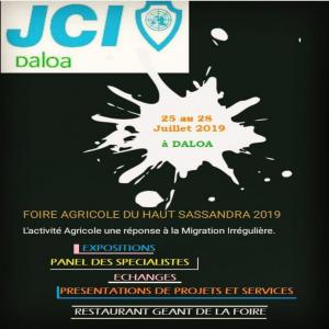 Foire Agricole Du Haut Sassandra - autres nous recherchons des partenaires pour la foire agricole du haut sassandra les 25 et 28 juillet 2019 à daloa (côte d'ivoire). thème- l'activité agricole une réponse à la migration irrégulière. infos jcidaloa@gmail.com 225 03035303