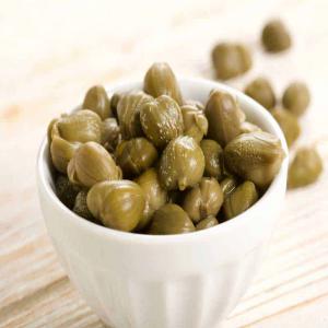  Capers - vegetable matter hello, --we have different kinds of capers (non pareilles,  surfines,  capucines,  capotes,  fines)--contact us if you need details about the prices and samples.--
