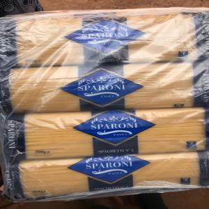 Spaghetti - céréales disponible sur la côte d'ivoire en sous douane ---- *commodity* - spaaghetti ---- *quantité* - 04 contenaires ---- *gramme* -500 grammes ---- *nombre de carton par contenaire* - 2740 ---- *prix* - 700€/ tonne ---- *mode de vente -* en sous douane ----possibility de réexportation 