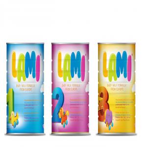  Lait Infantile - lait et produits laitiers nous sommes producteur et exportateur. nous avons le plaisir de pouvoir proposer du lait infantile d'origine polonais de grande marque connue mondialement directement de l'usine.--produits description -1/2/3 lami---unité par carton -24---poid - 400 grammes---1940 cartons par conteneur--prix c