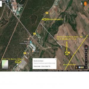  Terrain Agricole Péri-urbain De Ha Rabat - mine terrain concession a rabat / maroc ,  route zaers,  terrain de 4, 8 hectares en 2 lots mitoyens de 2, 4 hectares chacun à la périphérie de rabat,  à 1 km à vol d'oiseau de l’avenue mohammed vi. au niveau de la route du golf dar essalam mais de l'autre côté de l'oued. --le ter