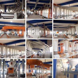  Flour Milling Turnkey Project - machinery equipment our 150 ton / day ( 10 rollers ) flour mill factory in kazakhstan. we would like to be your solution partner for your flour mill projects. please let us know your valuable request and we will be sending our best offer for your esteemed company. --capacity from 2 rollers to 32 rollers flour mill fact