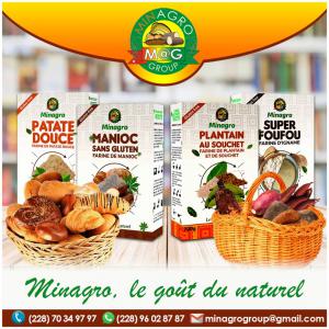  Farine Naturel Gluten Free Plantain,igname,manioc - féculents produit la farine de haute qualit&eacute; naturel di&eacute;t&eacute;tique et sans --gluten de tubercules,  des l&eacute;gumes et de c&eacute;r&eacute;ales soigneusement emball&eacute;e,  destin&eacute;e --comme mati&egrave;re premi&egrave;re dans l'industrie alimentaire pour la production de --biscui