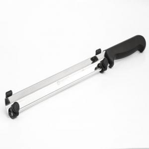  Couteau Trancheur De Maitre Pour Jambon Serrano - matériels machines couteau special et unique pour trancher du jambon cru serrano,  avec r&eacute;glage pour d&eacute;terminer l´&eacute;paisseur et la finesse de la tranche.--couteau á lame rigide avec une barre appui ,  assurant la r&eacute;gularit&eacute; de la coupe,  la fine &eacute;paisseur de la tranche et la s&eac