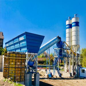  Centrale Béton Fixe S100 -twn (100 M3/h) - matériels machines type du centrale- centrale à béton stationnaire avec malaxeur à double arbre--capacité de la centrale- 100 m³ / heure de béton fraîchement comprimé--capacité du malaxeur- 3000/2000 lt (2 m³ de béton comprimé)--système de lub