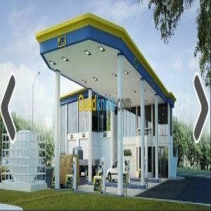  Vente Station De Service - Industrie exploitation quartier - rond point 5 chemins----superficie - 10000 m²----je met en vente une station de service (station d'essence ) --situé dans un endroit très stratégique ( rond point du 5 chemins wilaya ) --les papiers - agrément ,  permit de construire ,  act ,  livrer de foncier...