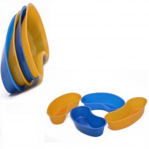  Haricot Médical Polypropylène Usage Unique - hygiene entretien récipient médical sert au rangement provisoire d’instruments médicaux ou de petit matériel de soins et le recueil des déchets médicaux souillés tels que les compresses,  pansement,  cotons ...etc. grâce à sa forme incurvée,  ce bassin