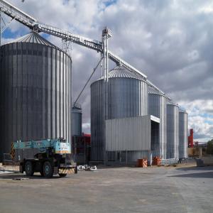  Silos - céréales  entreprise qui a commenc&eacute; ses activit&eacute;s en 1840 &agrave; p&eacute;rouse (italie) dans le domaine des machines agricoles,  puis transform&eacute; en 1965 en r&eacute;alit&eacute; dans le domaine des machines industrielles et les syst&egrave;mes de stockage et de transformation des c&eac