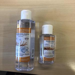  Solution Hydroalcoolique Made In France - hygiene entretien solution hydro-alcoolique recommandée par l'oms 84% made in france--flacons de 100ml et 250ml--fongicide,  bactéricide,  virucide--ne colle pas et sèche vite--inodore--carton de 100ml - 21 unités / carton--carton de 250ml - 24 unités / carton--fiche de sécurit