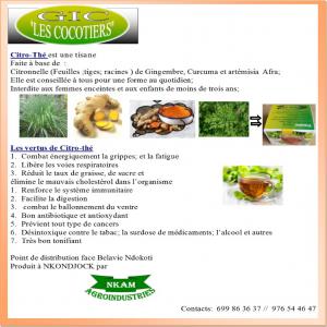  Tisanne Base De Citronnelle, Gingelbre Curcuma - café cacao thé mrecherche des partenaires pour developper une unitende production de tisanne à base de citrinnelle,  gingelbre,  et curcuma. tres bon pour la santé.