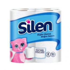  Silen Papier Toilette Rouleaux - hygiene entretien nous avons en belgique un stock immédiatement disponible avec du papiers toilettes --- prix compétitifs--- 0.90 par paquet --- conditionnement -paiement par virement bancaire ou cash--- quantite -quantité illimitée par palettes & camions----commande minimum- 50 paquets--1