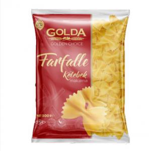  Pâtes: Farfalle 500 - féculents nous avons en belgique un stock immédiatement disponible avec 4 sortes de pâtes. --- farfalle--- prix compétitifs- €0.38 par paquet --- conditionnement -paiement par virement bancaire ou cash--- quantite -quantité illimitée par palettes & camions----commande minimum