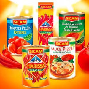  Offre Sicam - épices aromates cher monsieur ---nous saisissons cette occasion pour vous présenter le produit harissa de la marque sicam qui est le premier producteur de tomate et harissa en tunisie qui a eu un classement mondial honoré . nous recherchons à tisser des liens de partenariat avec des socié