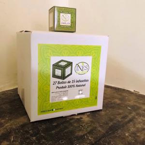  Infusettes De Thé La Menthe - café cacao thé thé vert à la menthe en infusettes--1 carton = 27 boites--1 boîte = 15 infusettes --produit 100% naturel